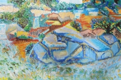 The Bathtub-Oil on canvas