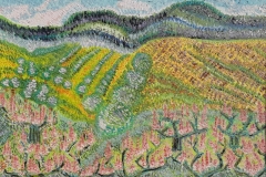 The Peach Blossoms-Oil on canvas