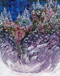 Winter-Oil on paper