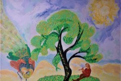 I-have-a-dream-Oil on canvas
